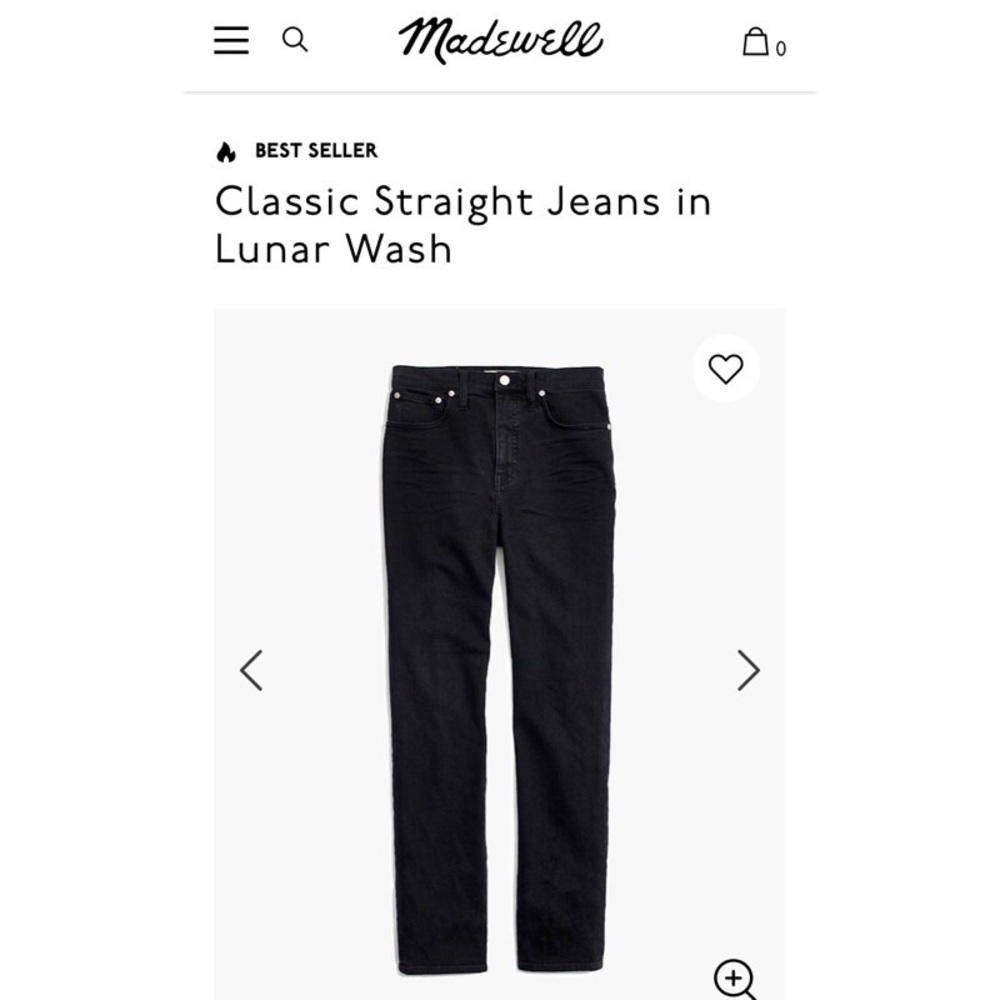 Madewell Straight Jeans